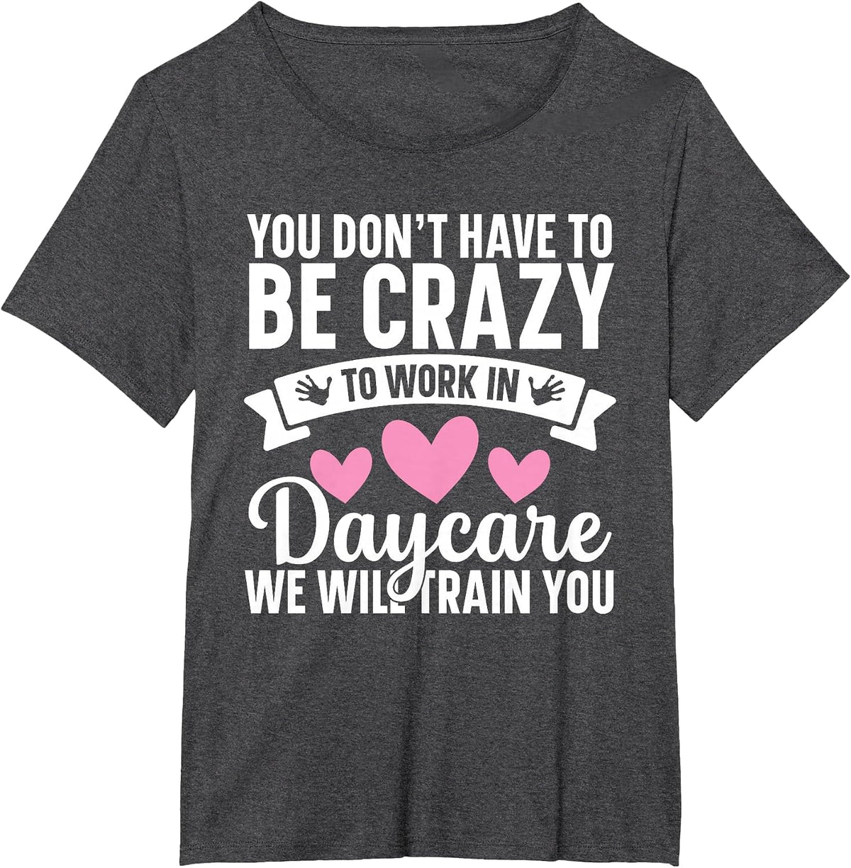 Daycare Provider Childcare Essentials Childcare Teacher T-Shirt - Dark Heather Grey