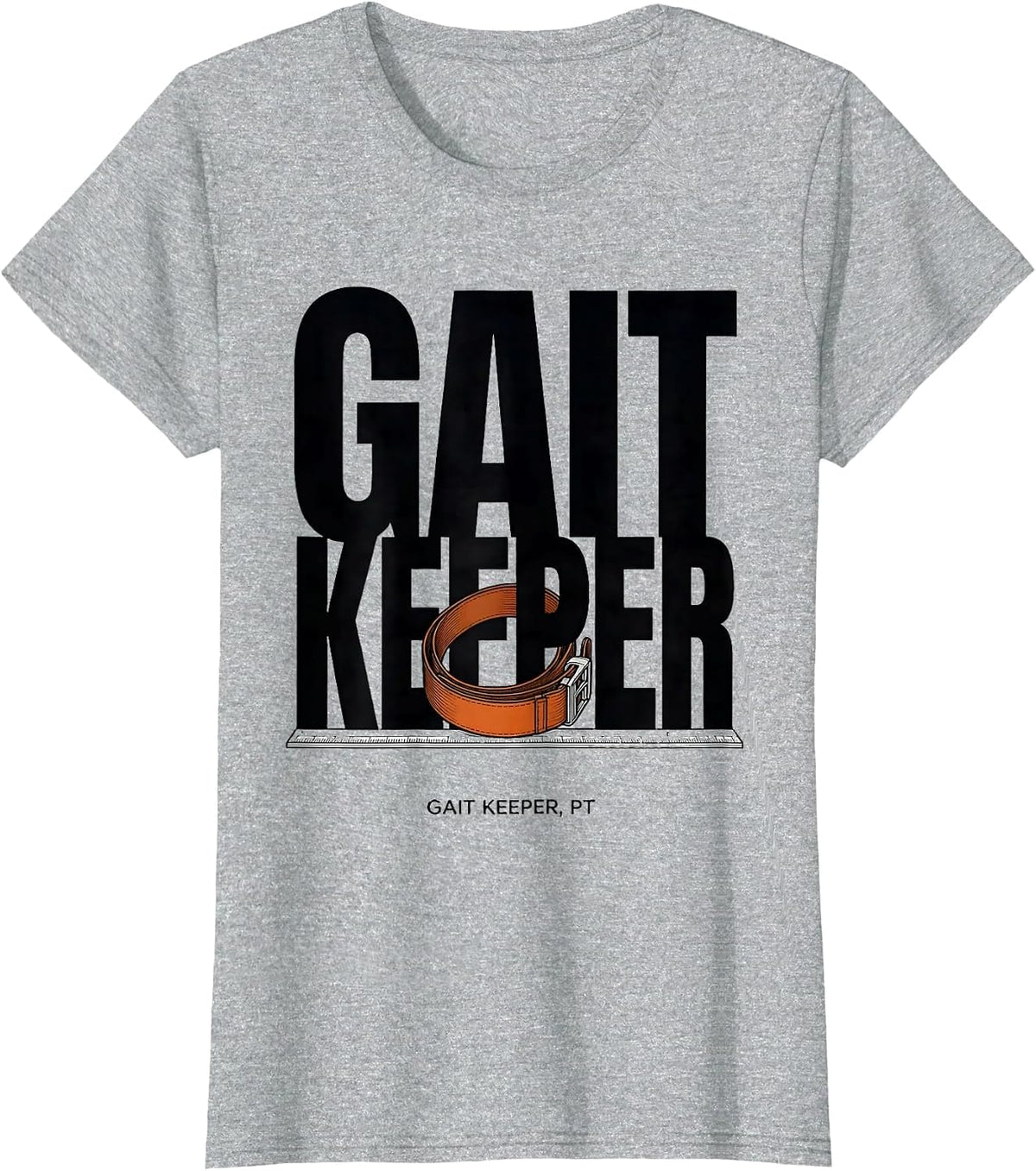 Women's Gait Keeper PT Occupational Therapy Halloween Trick T-Shirt - Heather Grey