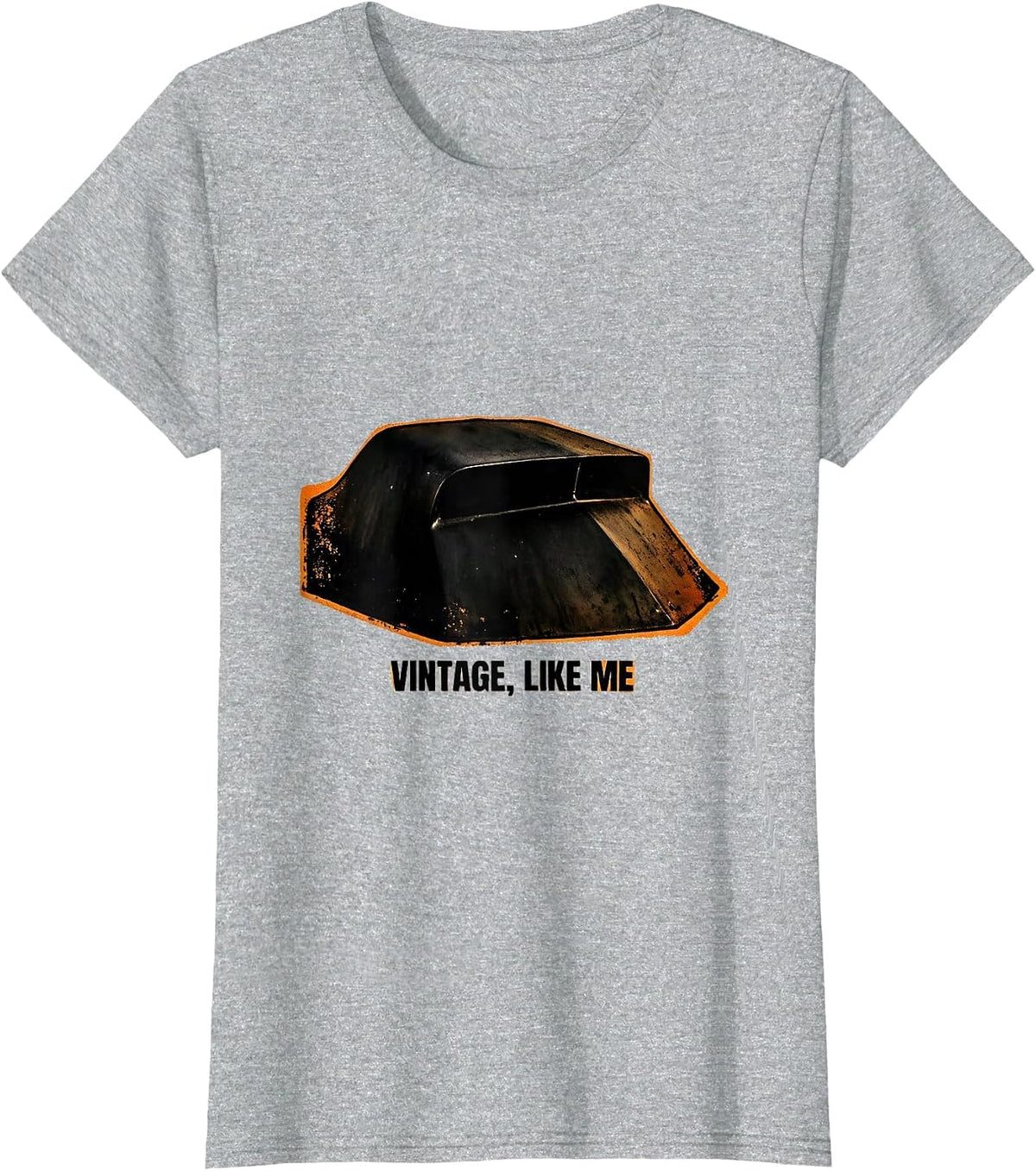 Vintage, Like Me Classic Muscle Car Enthusiast Pride T-Shirt - Heather Grey