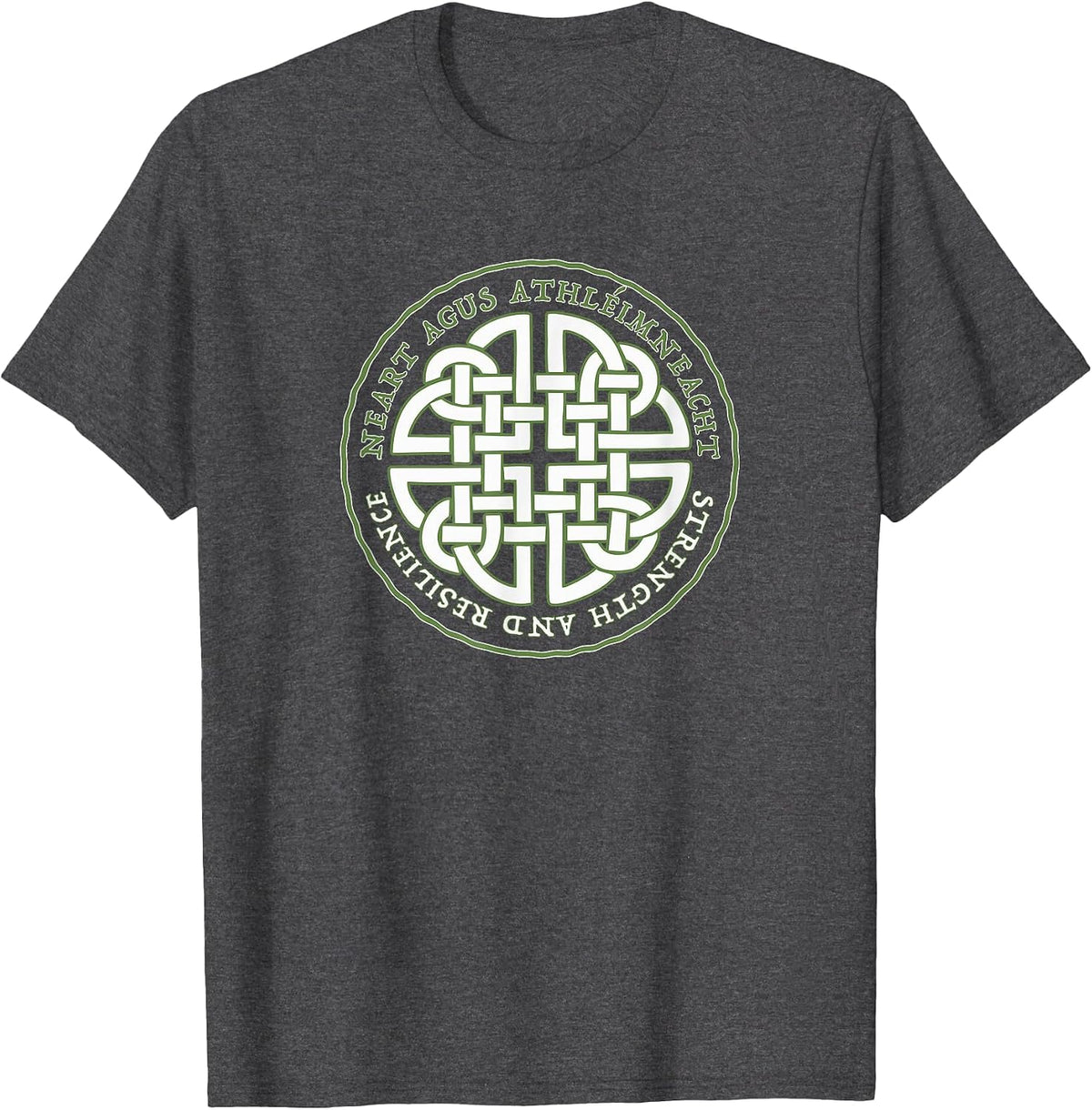 Celtic Heritage - Dara Knot T-Shirt - Dark Heather Grey