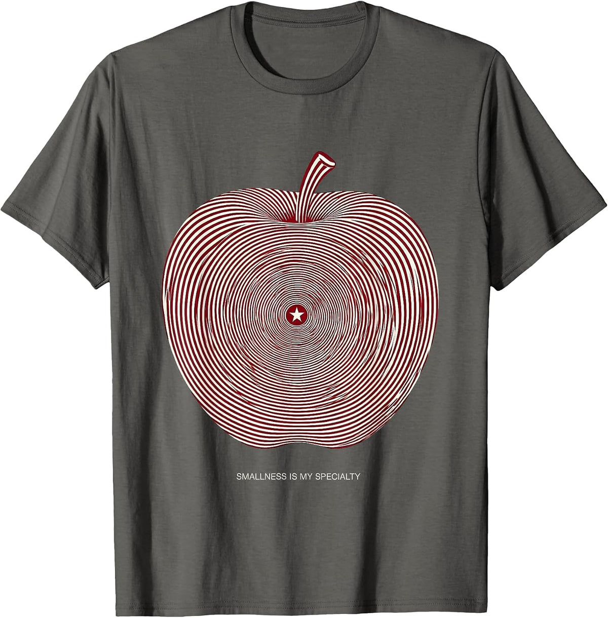 Men's Smallness Is My Specialty Preschool Teacher Design T-Shirt - Asphalt Grey