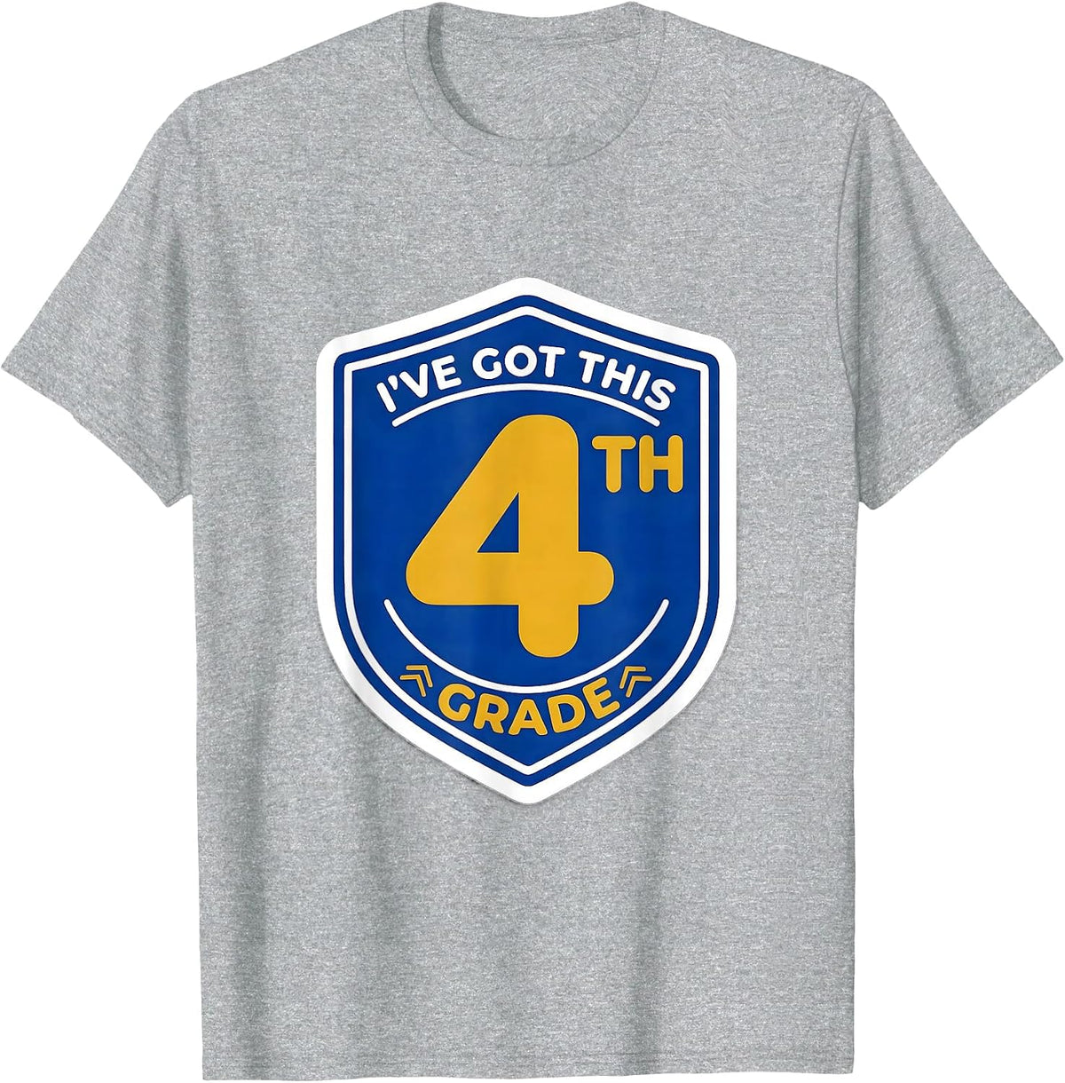 Men's I’ve Got This 4th Grade Funny Back To School Kids Teachers T-Shirt - Heather Grey