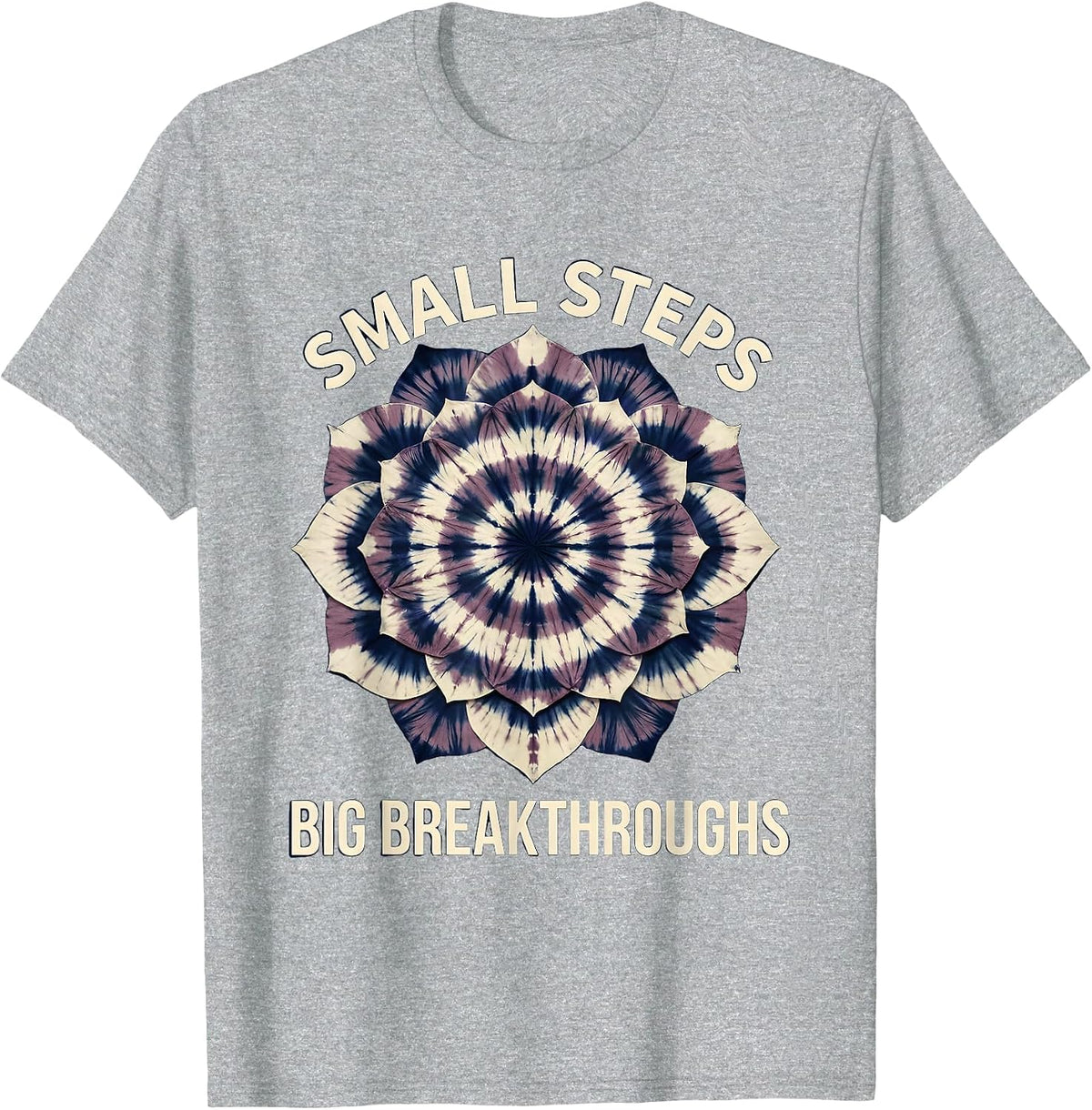 Men's Small Steps Big Breakthroughs Paraprofessional Design T-Shirt - Heather Grey