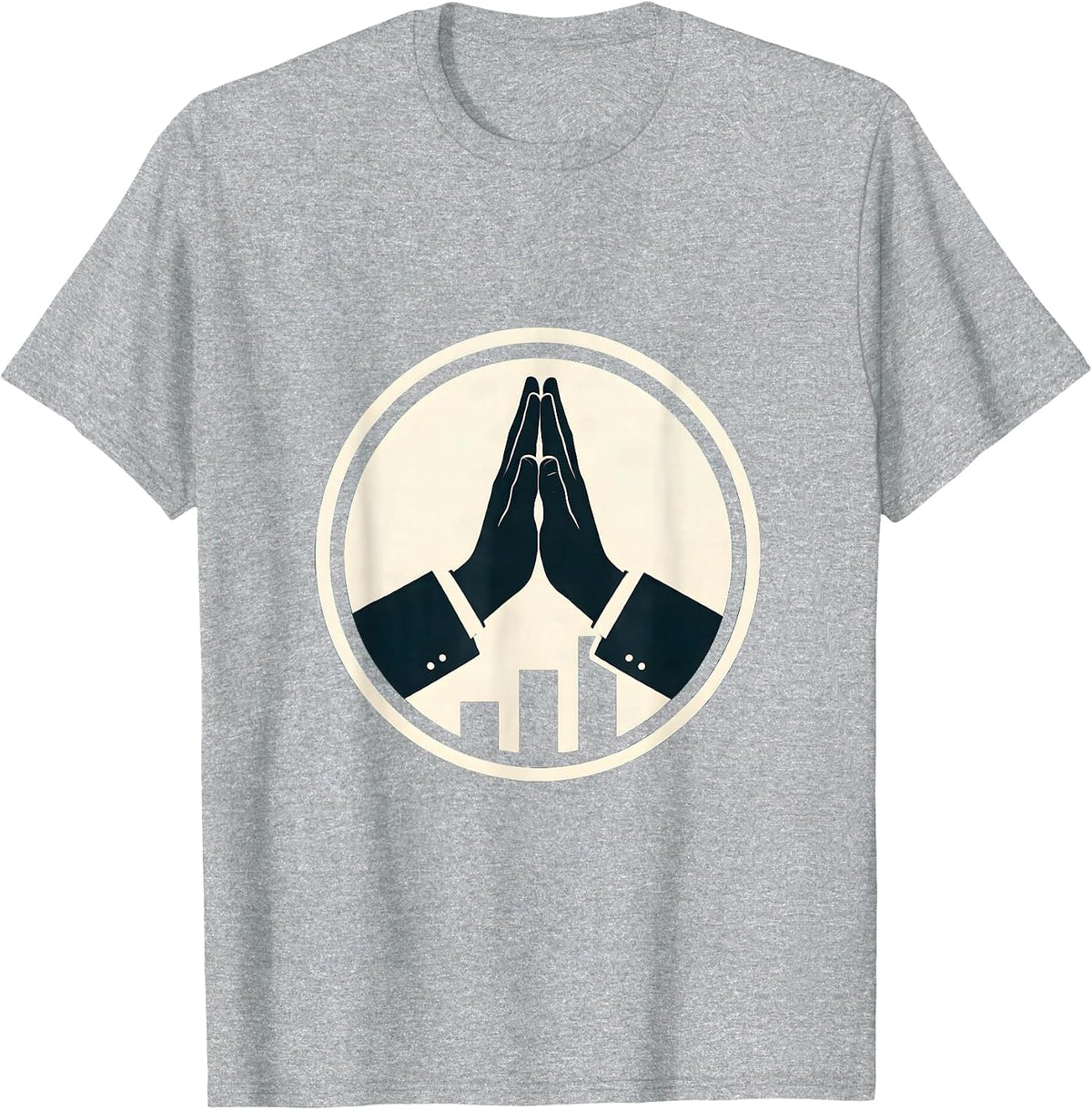 Men's Occupational Therapy High Five Milestone Celebration T-Shirt - Heather Grey