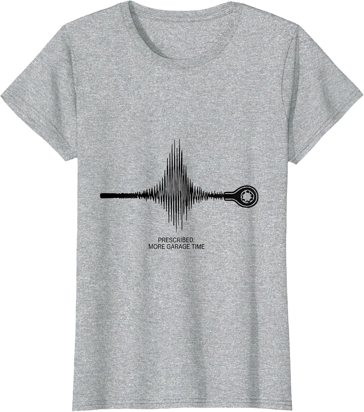 More Garage Time Auto Enthusiast Car Guy Mechanic Humor T-Shirt - Heather Grey