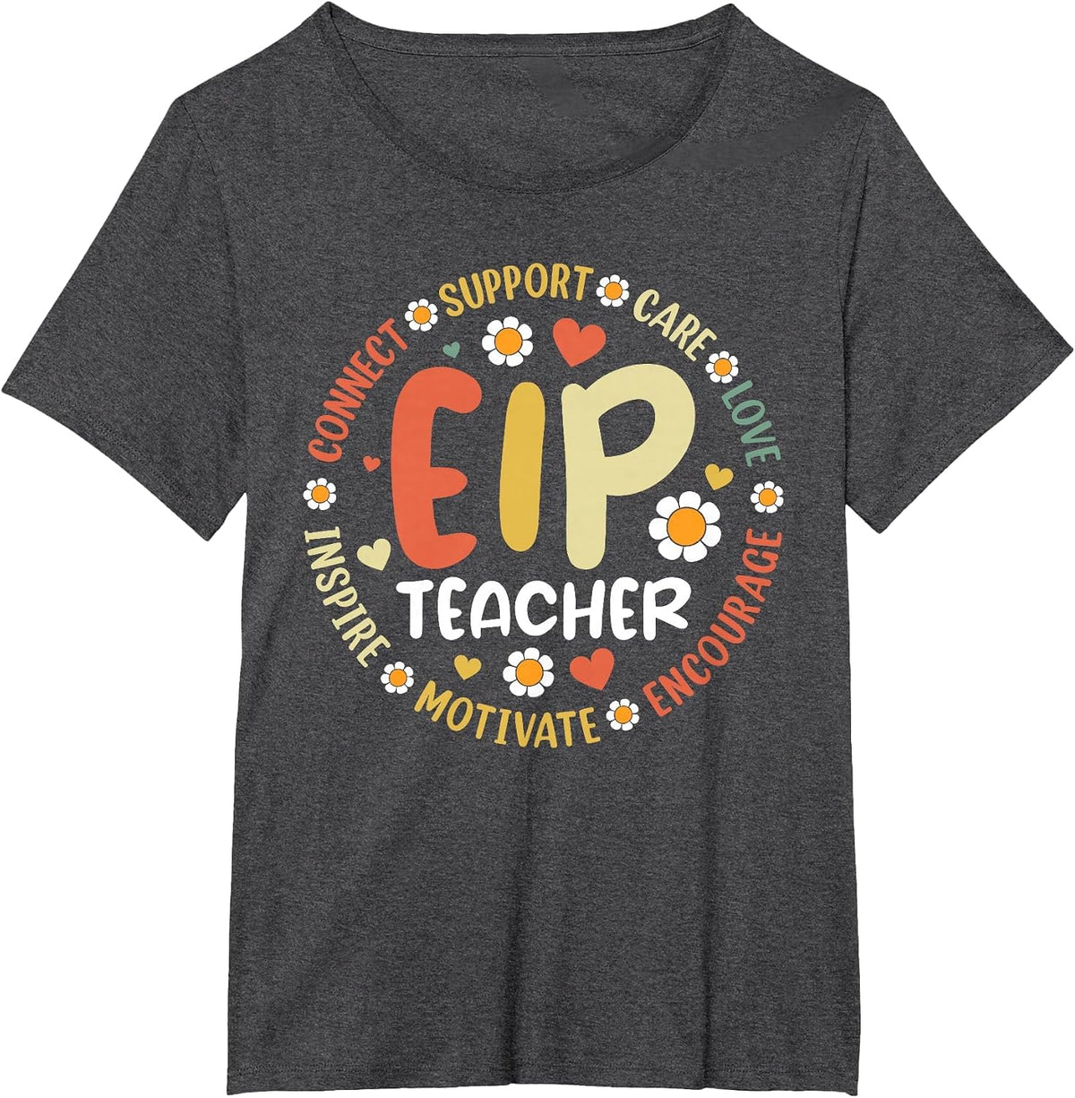 EIP Teacher Appreciation Week Back to School T-Shirt - Dark Heather Grey