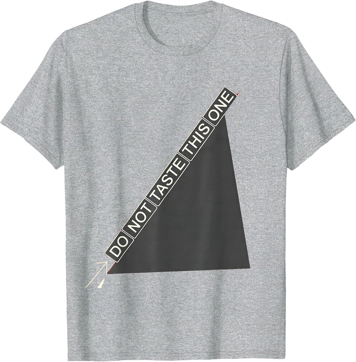 Men's Do Not Taste This One Funny Periodic Table Science Teacher T-Shirt - Heather Grey
