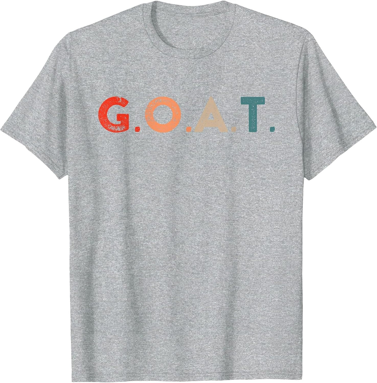 Goat G.o.a.t. T-Shirt - Heather Grey
