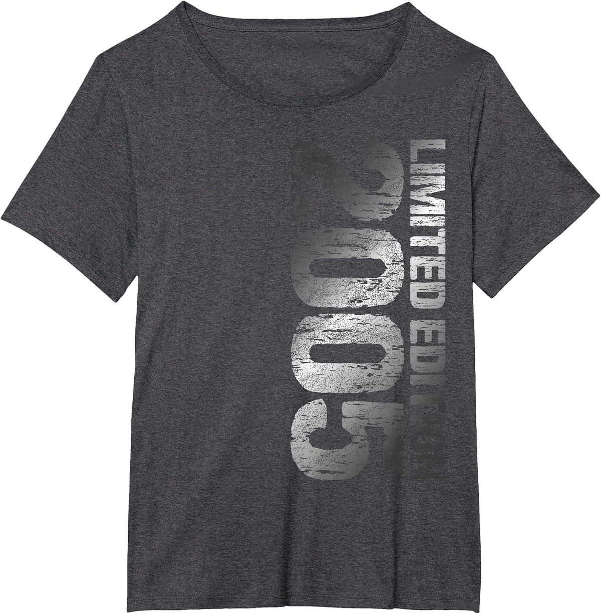 2005 Limited Edition 21th Birthday 2005 Man Woman 21 T-Shirt - Dark Heather Grey