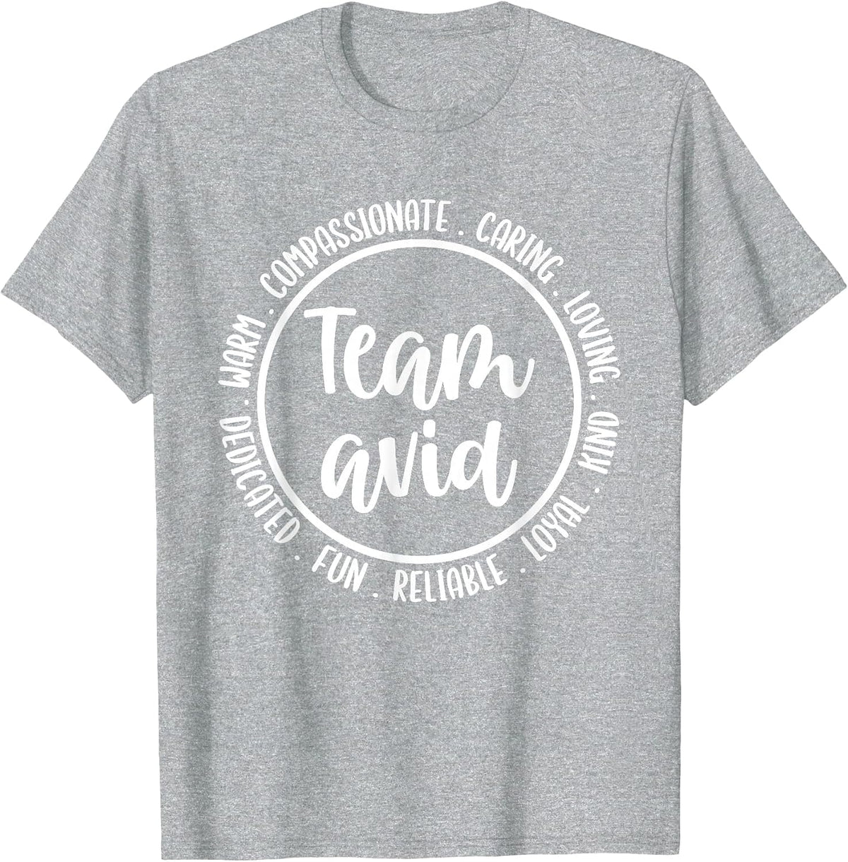 Avid Teaching Accessories Essentials Program AVID Teacher T-Shirt - Heather Grey