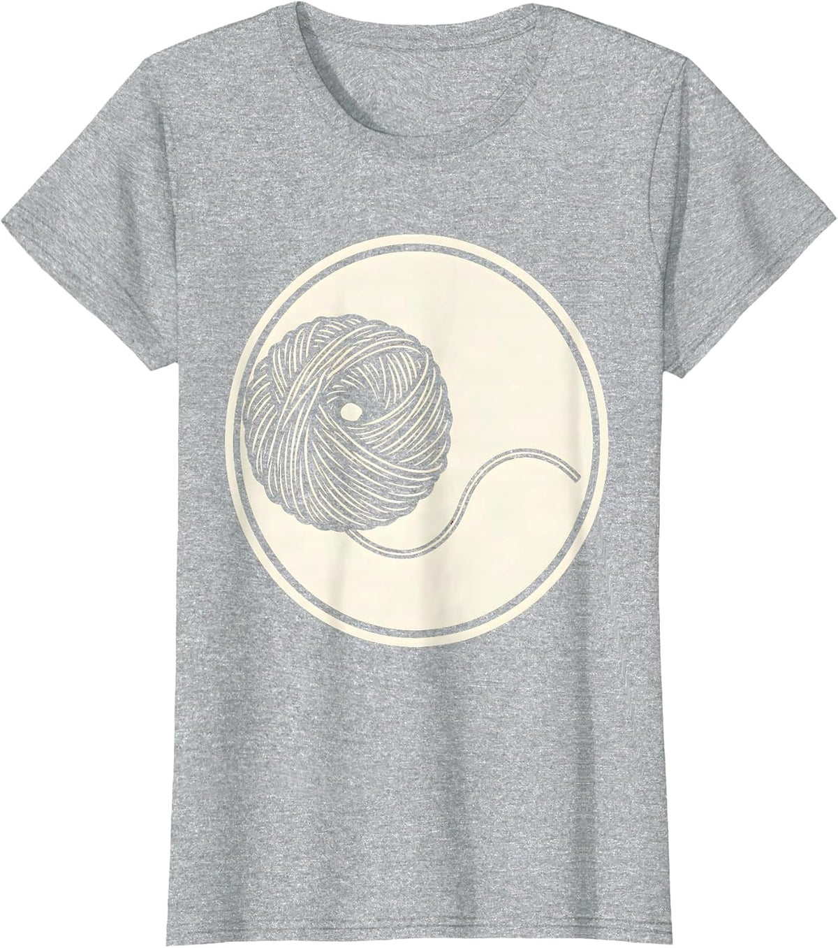 Occupational Therapy Untangled Yarn Graphic T-Shirt - Heather Grey