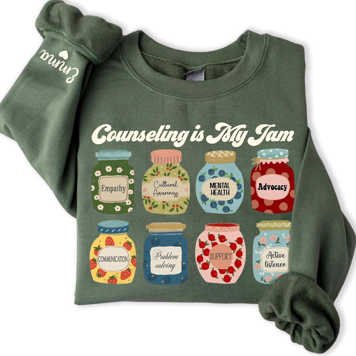 Personalized Job Sweatshirt, Job Roles Shirt, Graduation Gifts, Nurse, Doctor, Editor, Lawyer, Professors - Counselor