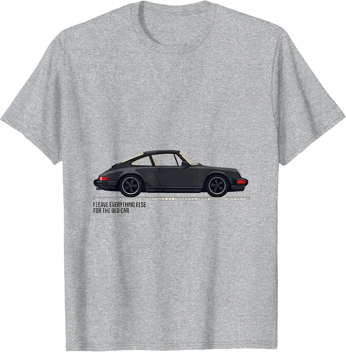 Men's I Leave Everything Else For The Old Car Classic Car Guy T-Shirt - Heather Grey