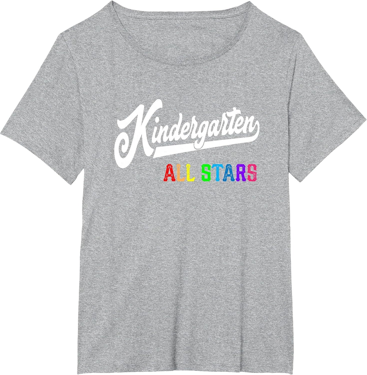 Kindergarten All Stars Teacher Team T-Shirt - Heather Grey