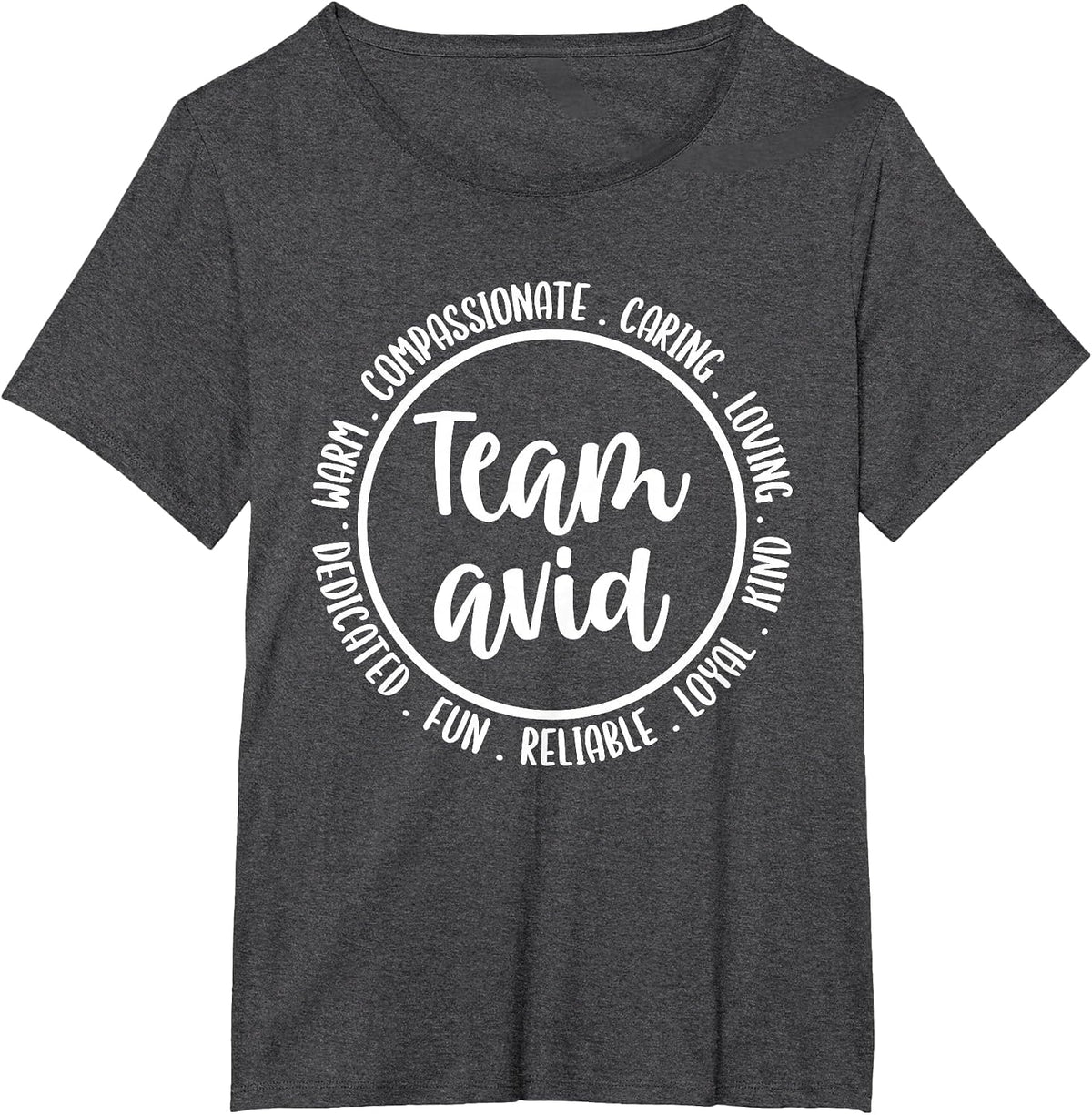 Avid Teaching Accessories Essentials Program AVID Teacher T-Shirt - Dark Heather Grey