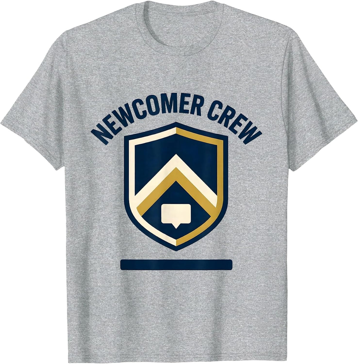Men's Newcomer Crew ESL Teacher Multilingual Squad English T-Shirt - Heather Grey