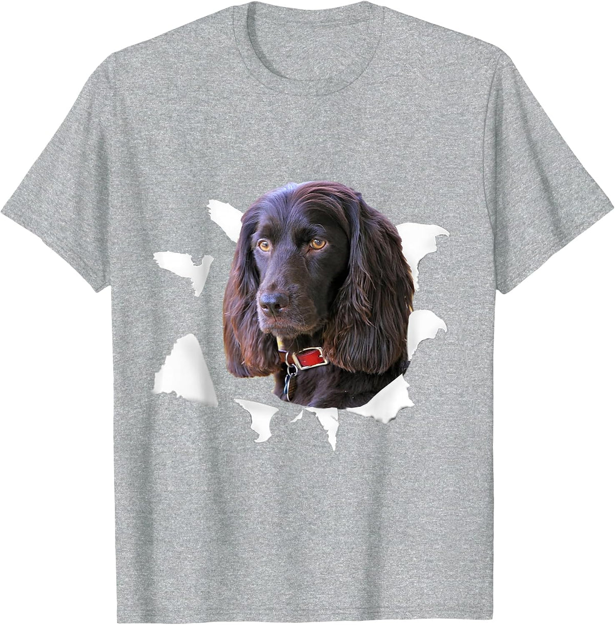 Boykin Spaniel Shirt - Boykin Spaniel Tshirt T-Shirt - Heather Grey