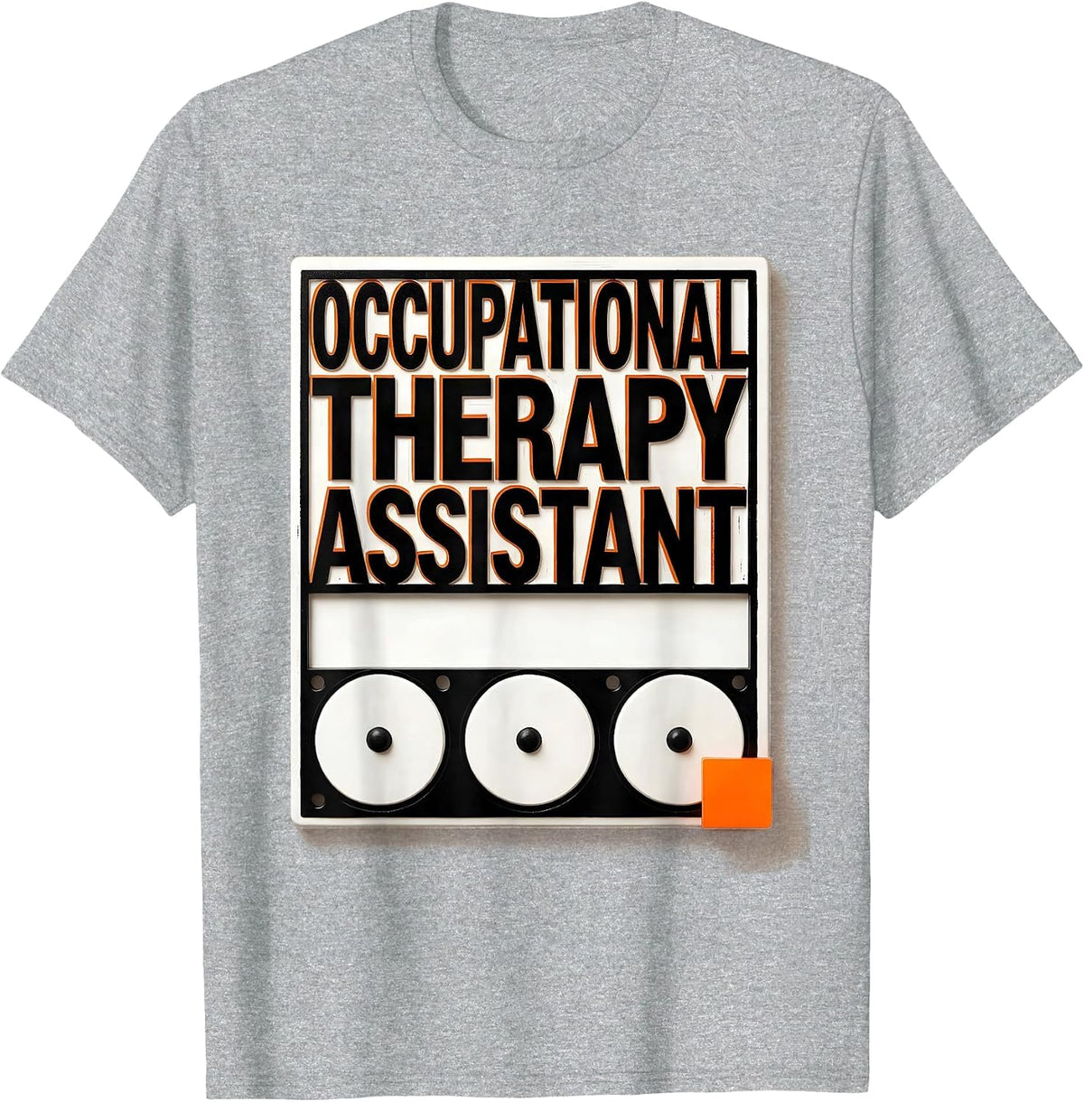 Men's Occupational Therapy Assistant Funny OT Assistant Work Wear T-Shirt - Heather Grey