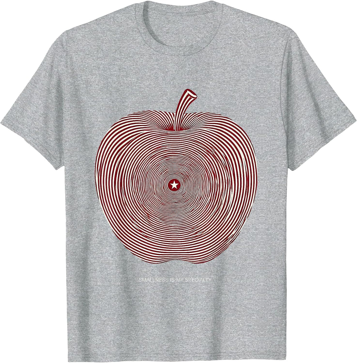 Men's Smallness Is My Specialty Preschool Teacher Design T-Shirt - Heather Grey