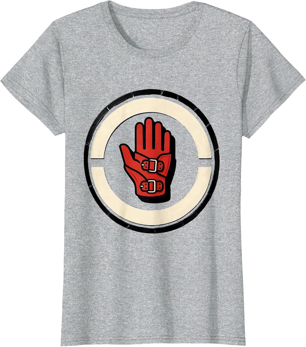 Sealed Wrist Splint Occupational Therapy Badge OT Humor T-Shirt - Heather Grey