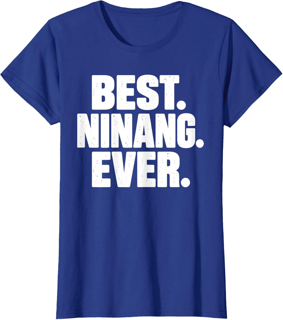 Ninang Art for Aunt Auntie Women Godmother Godparent Ninang T-Shirt - Royal Blue