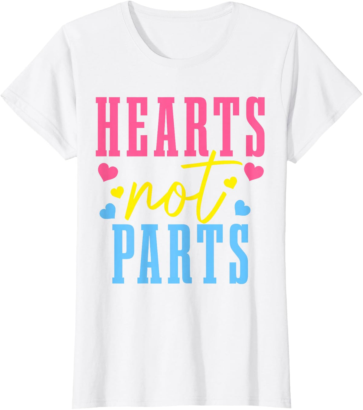 Pansexual Pride Month Flag Pan LGBTQ T-Shirt - White