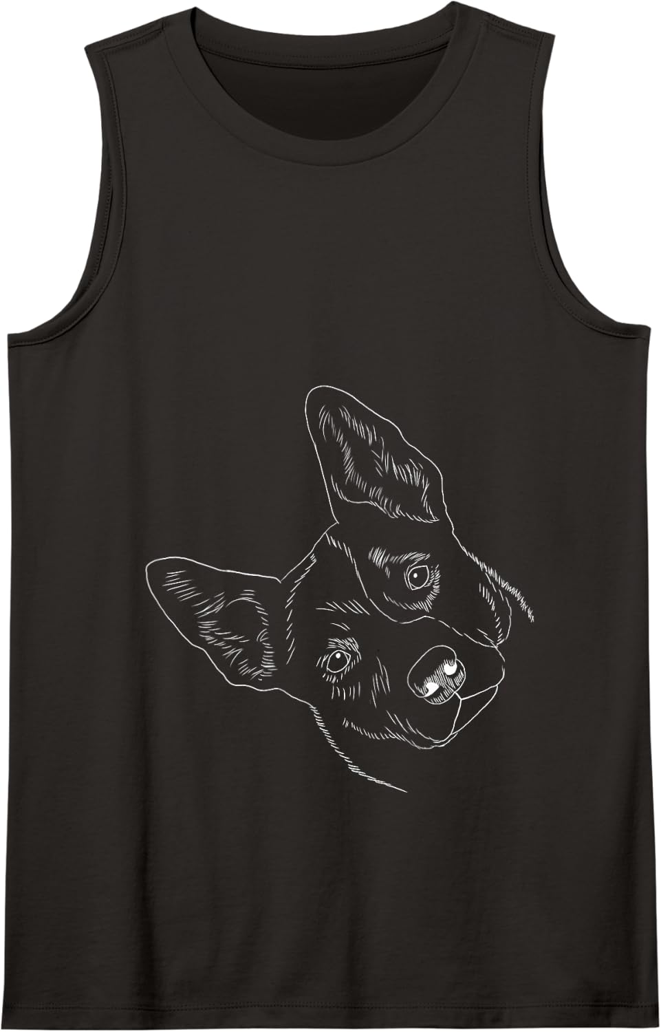 Funny Australian Cattle Dog Tank Top - Black