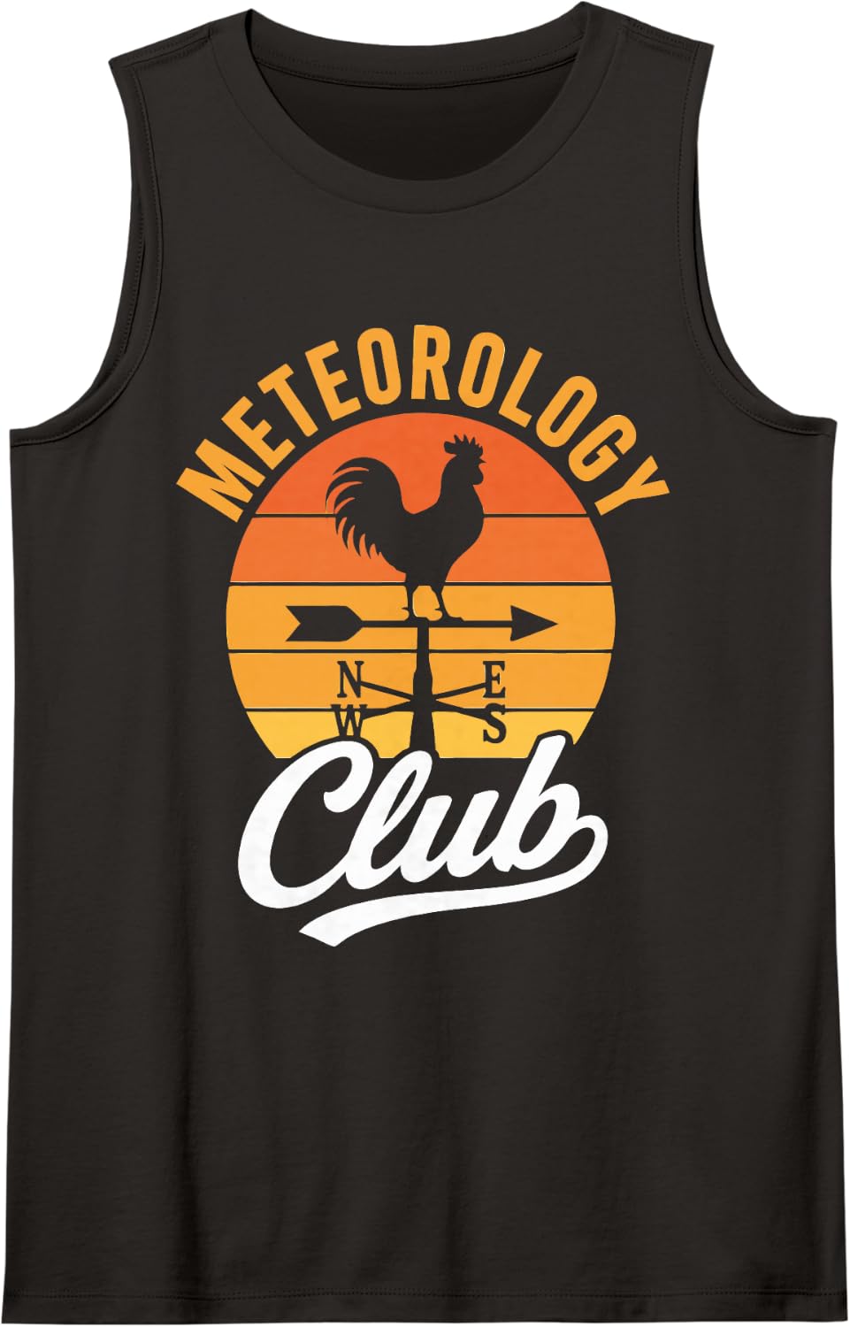 Meteorology Meteorologist Sleeveless Tank Top - Black