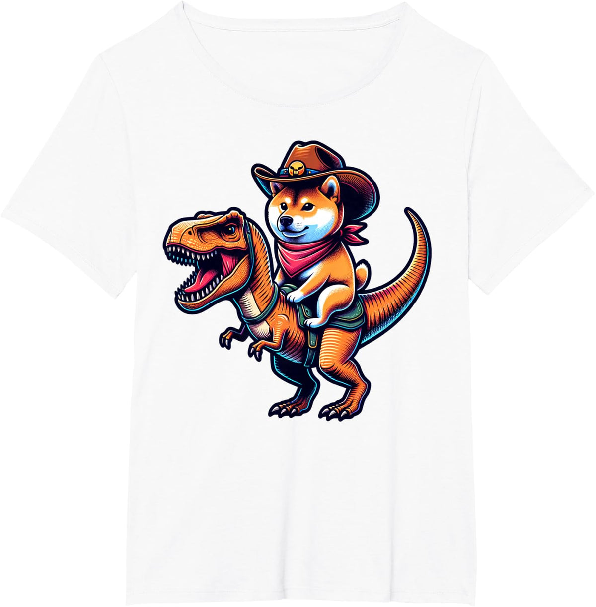 Funny Shiba Inu T-Shirt - White
