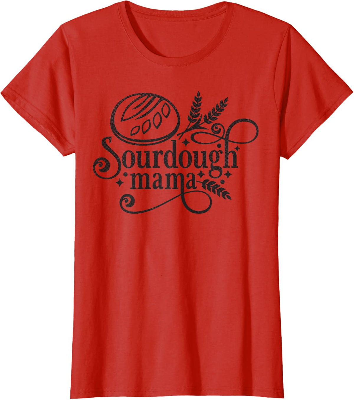 Sourdough Mama T-Shirt - Red