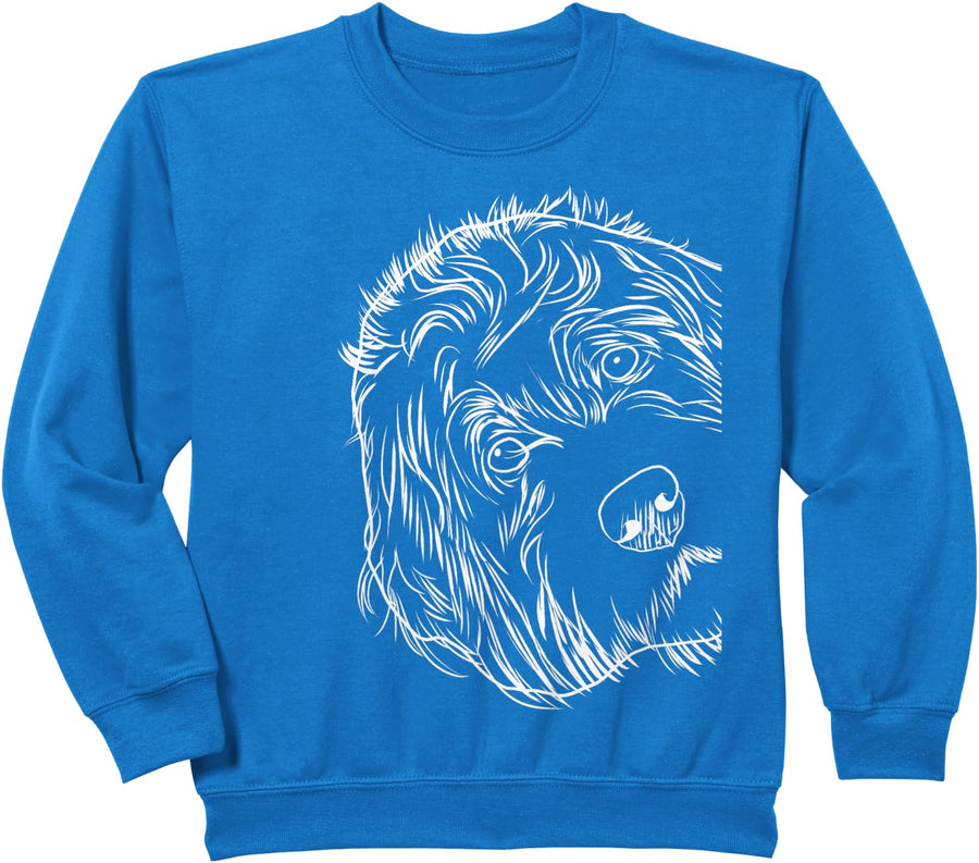 Funny Dog Labradoodle Sweatshirt - Royal Blue