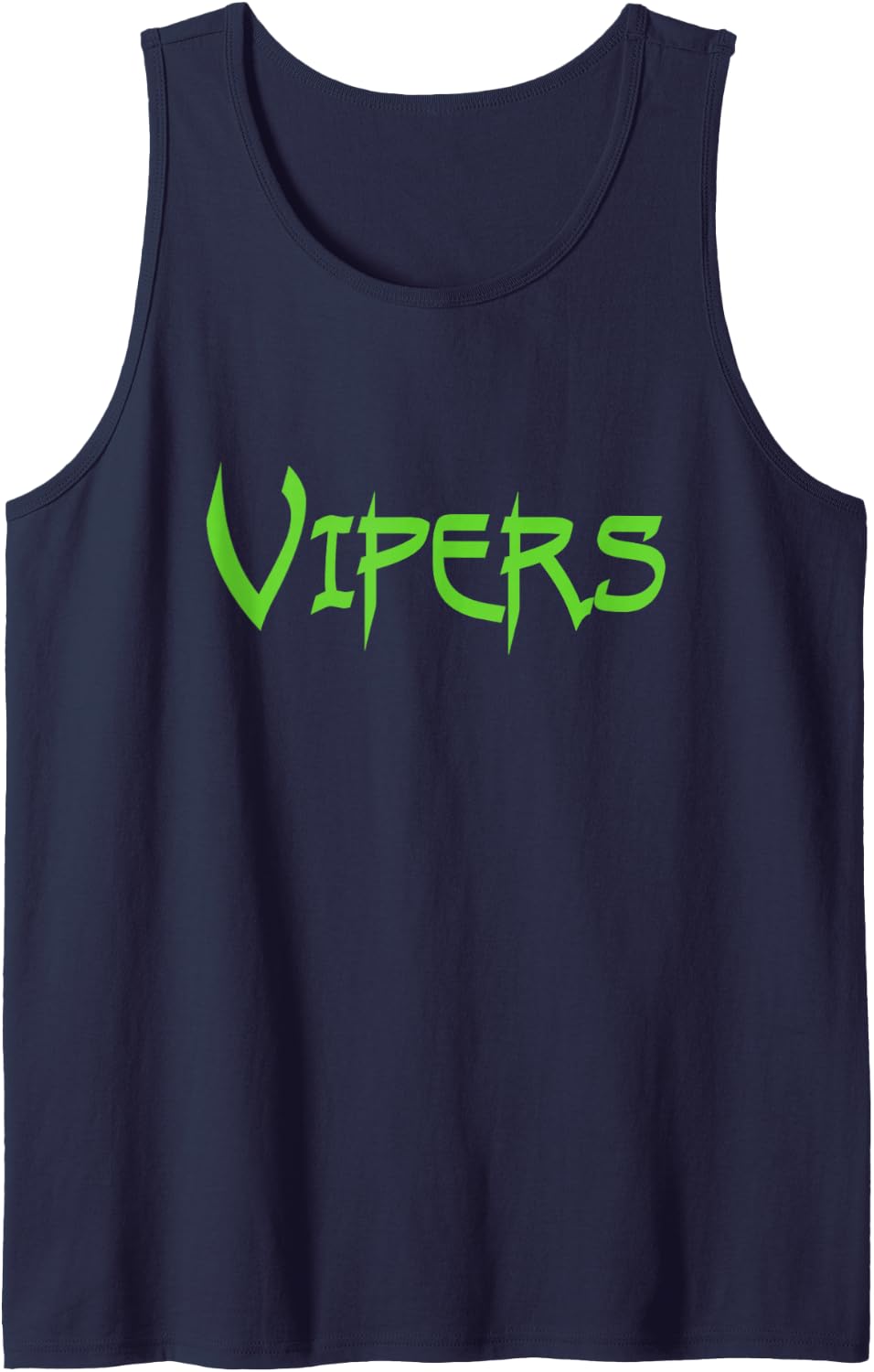 Go Vipers Football Baseball Basketball Cheer Team Fan Spirit Tank Top - Navy Blue