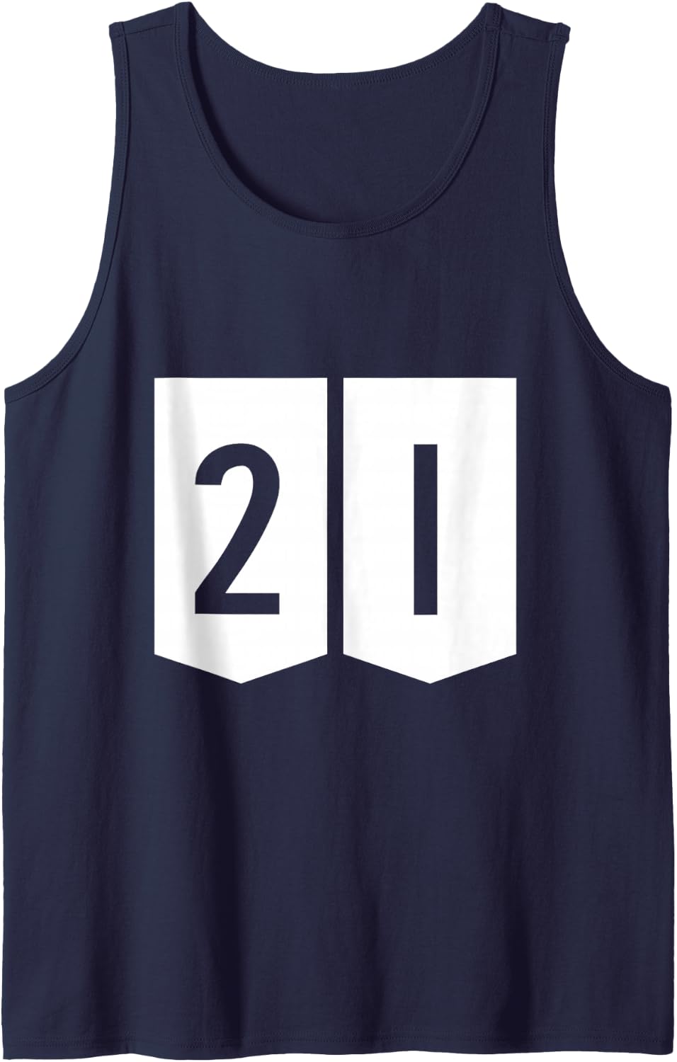 21st Birthday Gift Shirt Turning 21 Years Old Tee Tank Top - Navy Blue