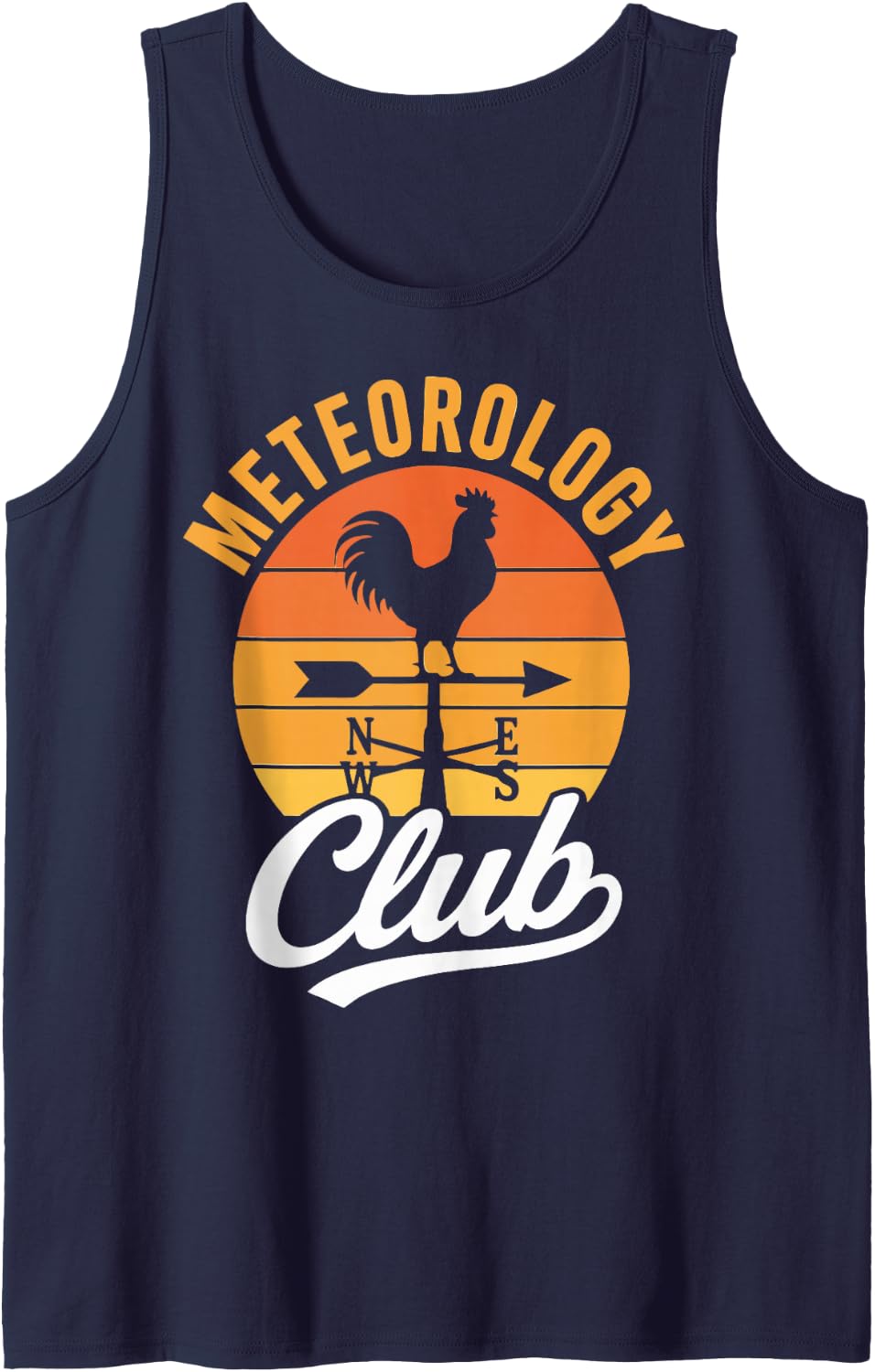 Meteorology Meteorologist Sleeveless Tank Top - Navy Blue
