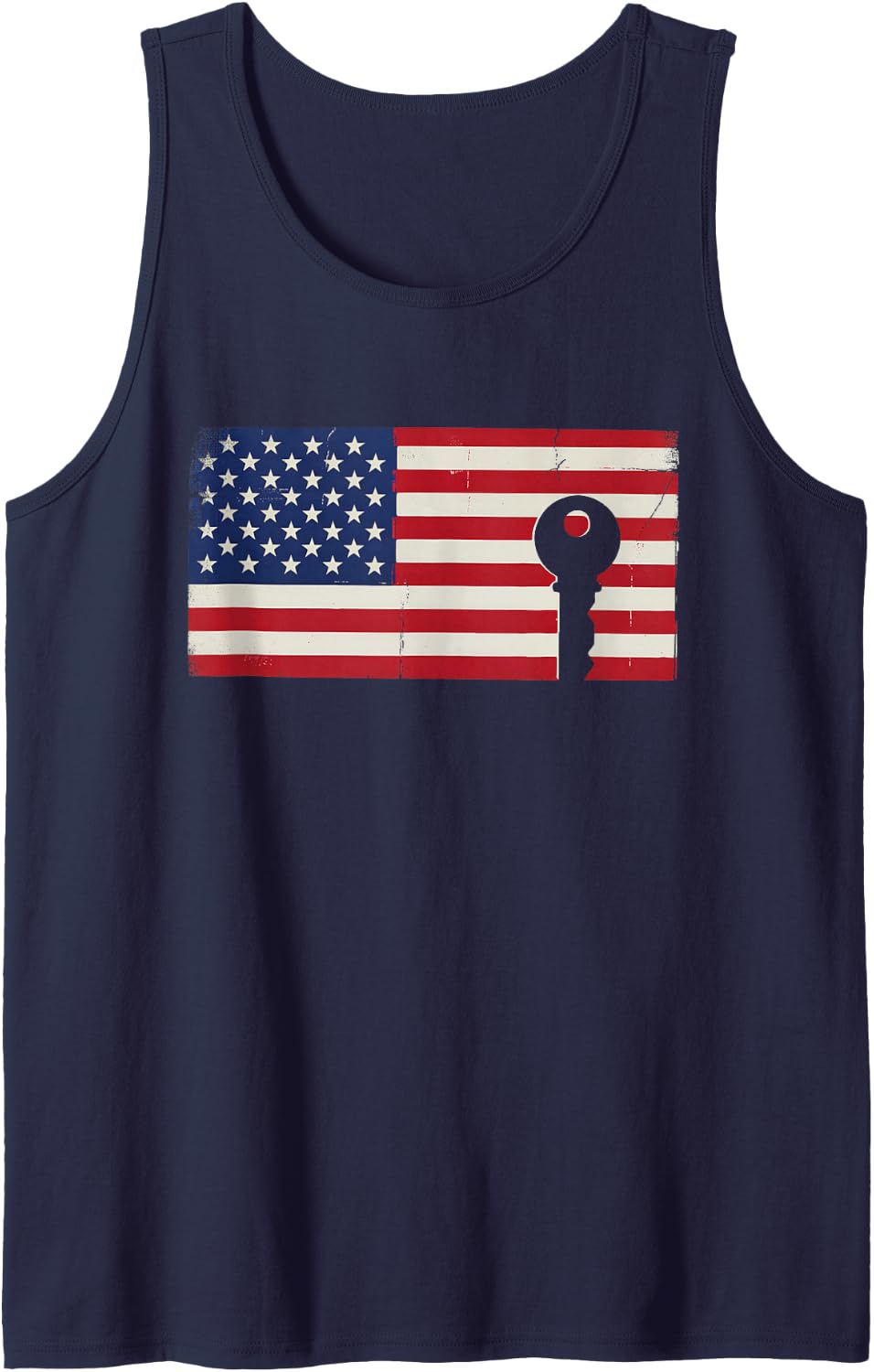 Real Estate Agent USA Tank Top - Navy Blue