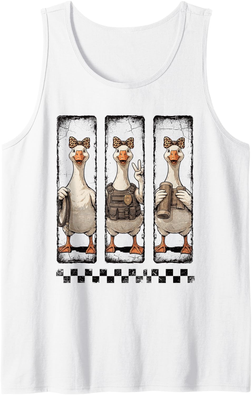 K9 Unit Canine Handler Police Dog Working Officer Tank Top - White