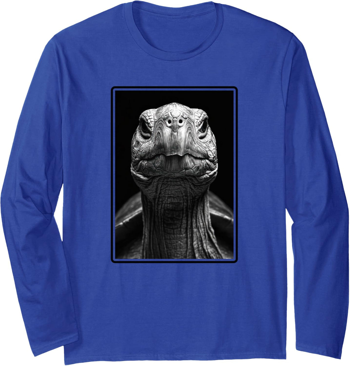 Tortoises Tortoise Long Sleeve T-Shirt - Adult Unisex Royal Blue