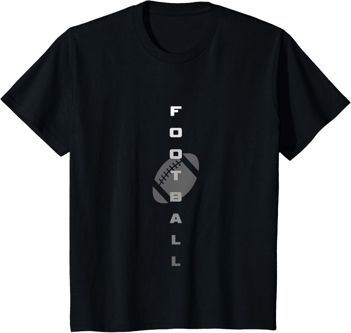 Football Apparel - Football T-Shirt Small - Black