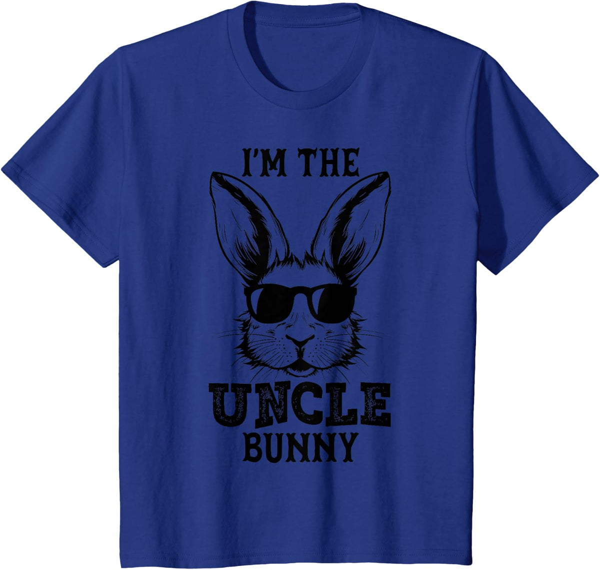 Uncle Bunny Matching Family Group Easter Day Gifts T-Shirt - Royal Blue