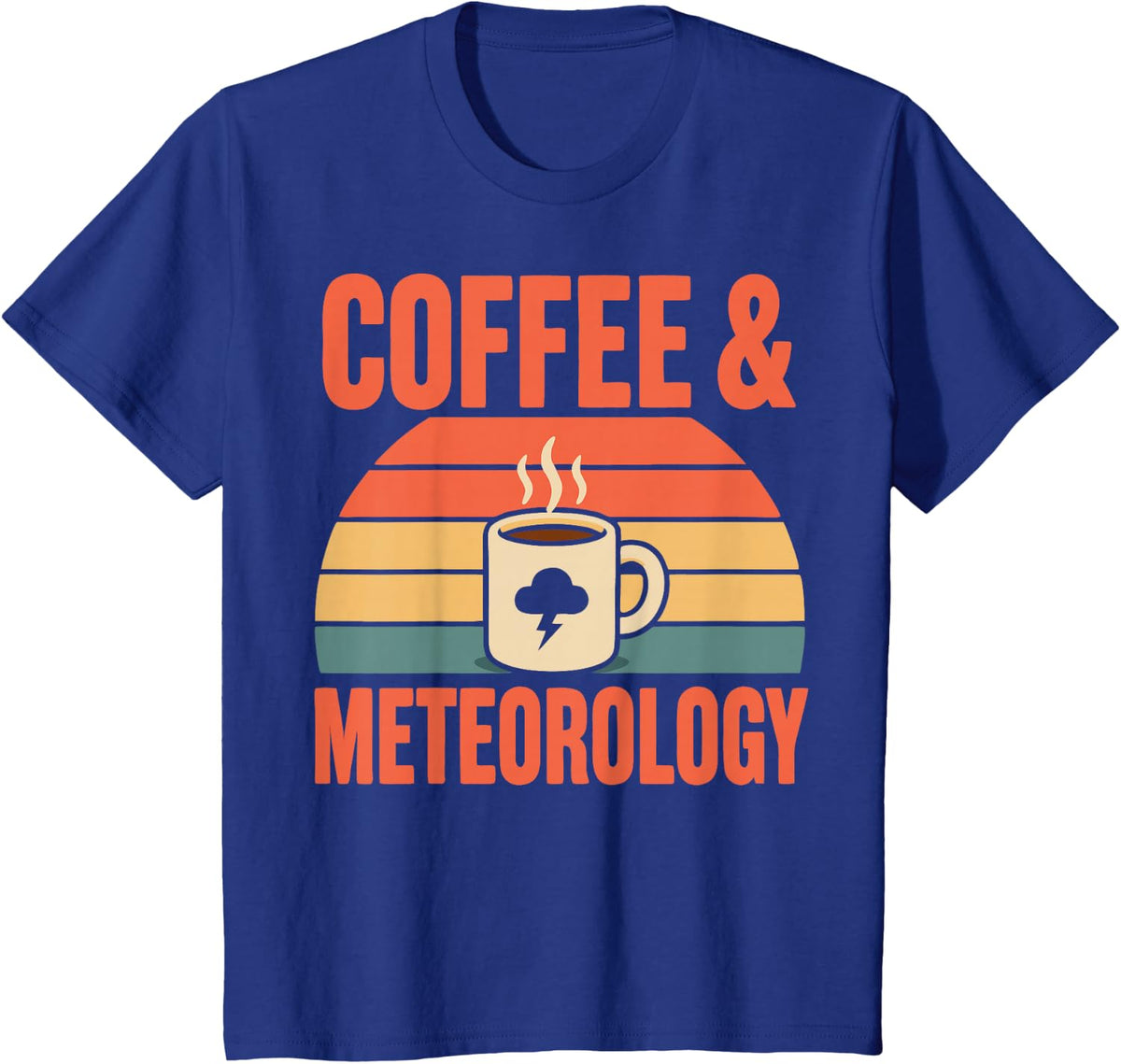 Meteorology Weather Nerd Meteorologist T-Shirt - Royal Blue