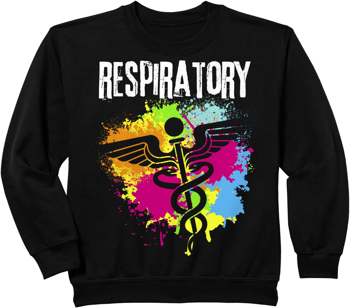 Respiratory Therapisgift Respiratory Therapy Design gift Sweatshirt - Black