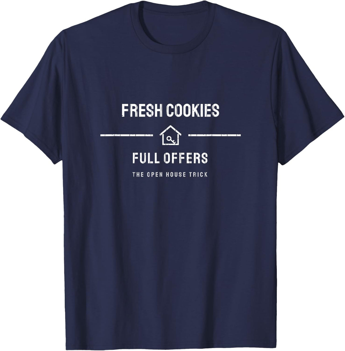 Realtor Broker Listing Agent Property Real Estate T-Shirt - Navy Blue