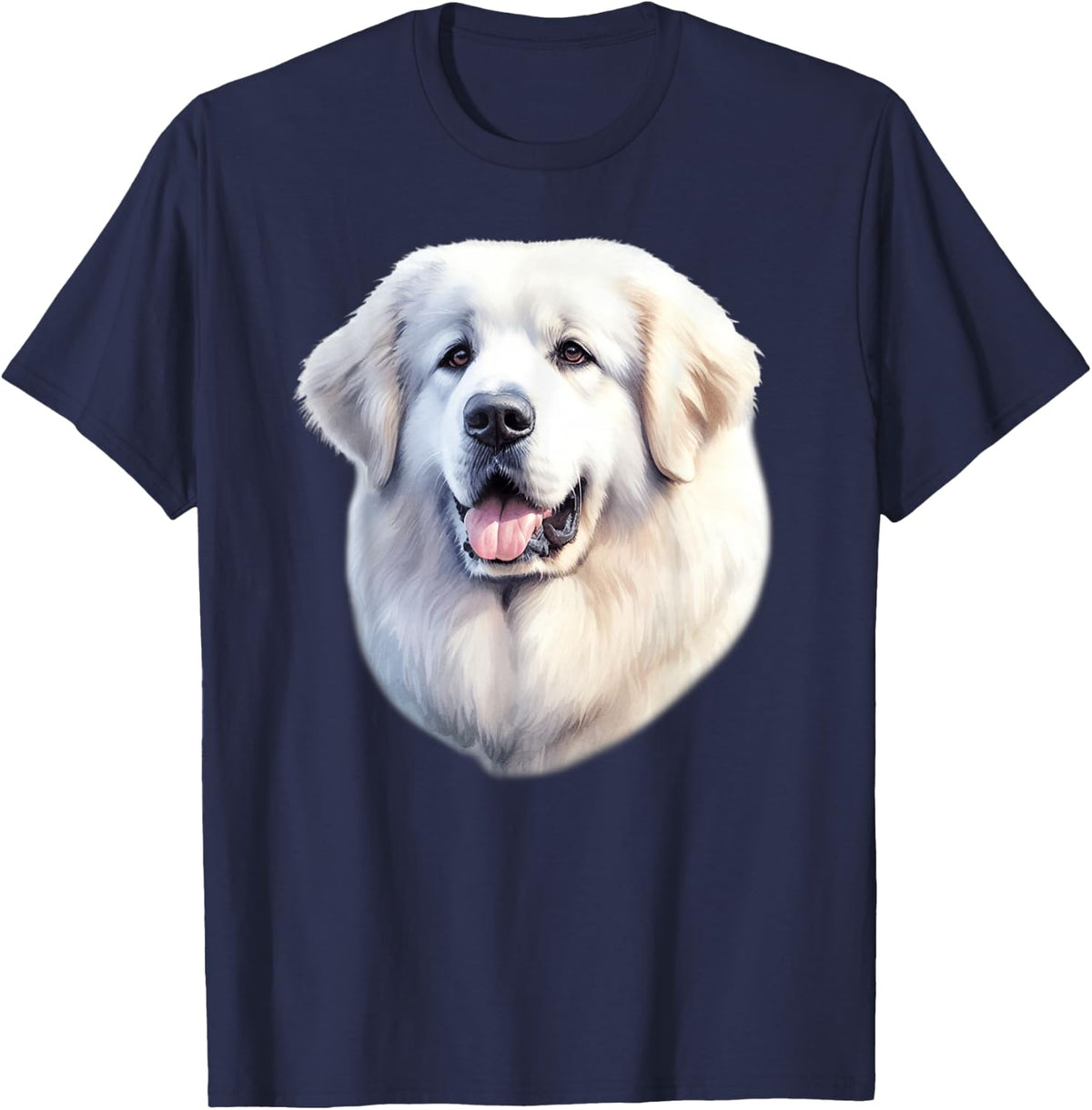 Great Pyrenees T-Shirt - Navy Blue