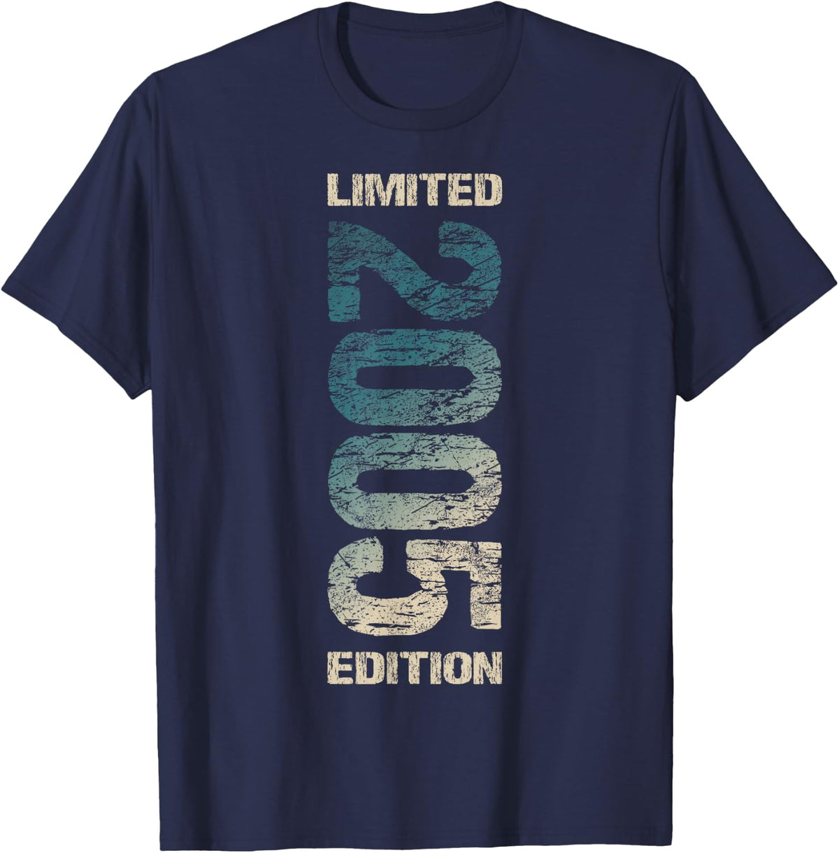 2005 Limited Edition 21th Birthday Born 2005 T-Shirt - Navy Blue
