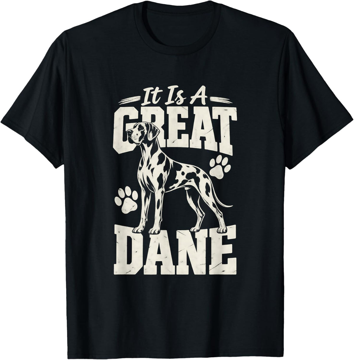 Great Danes Dog Breed Humor Great Dane Owner T-Shirt - Black