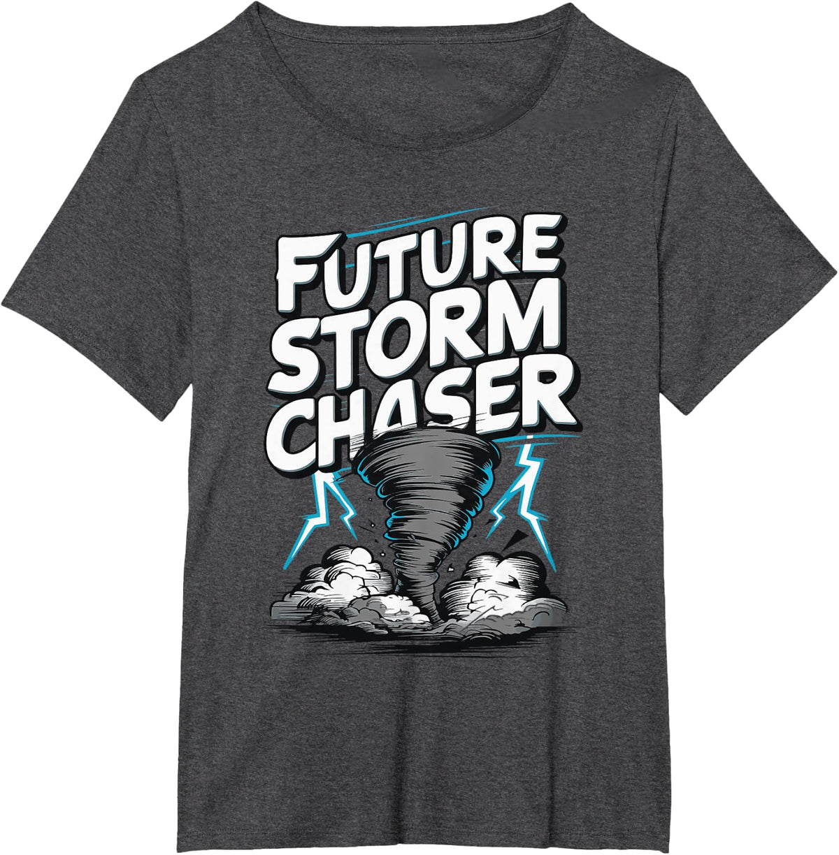 Future Storm Chaser T-Shirt - Dark Heather Grey