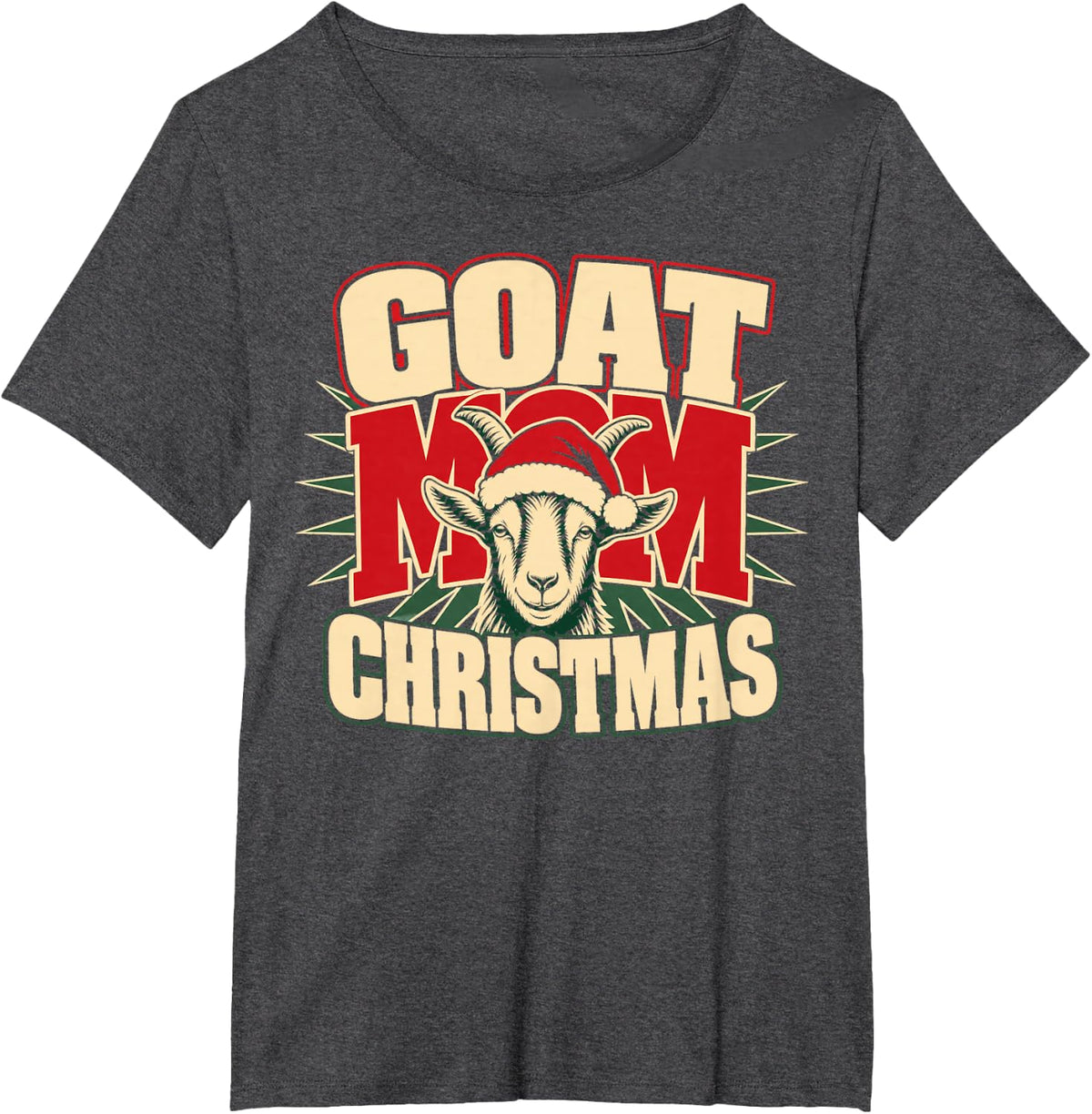 Got Mom Christmas Holiday T-Shirt - Dark Heather Grey