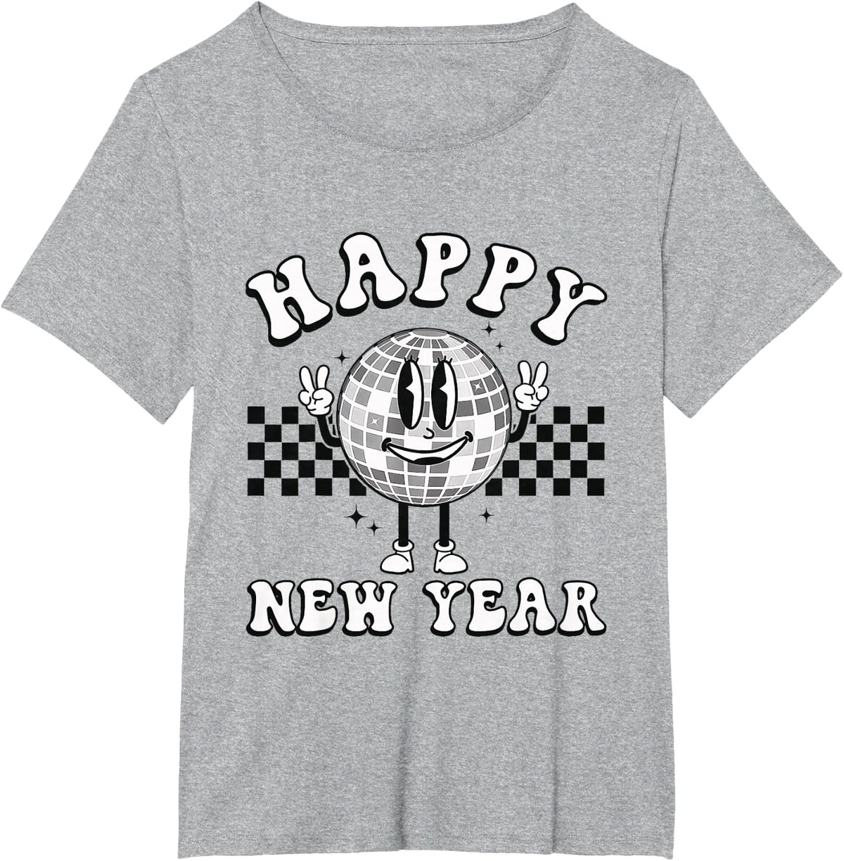 Eve Party T-Shirt - Heather Grey