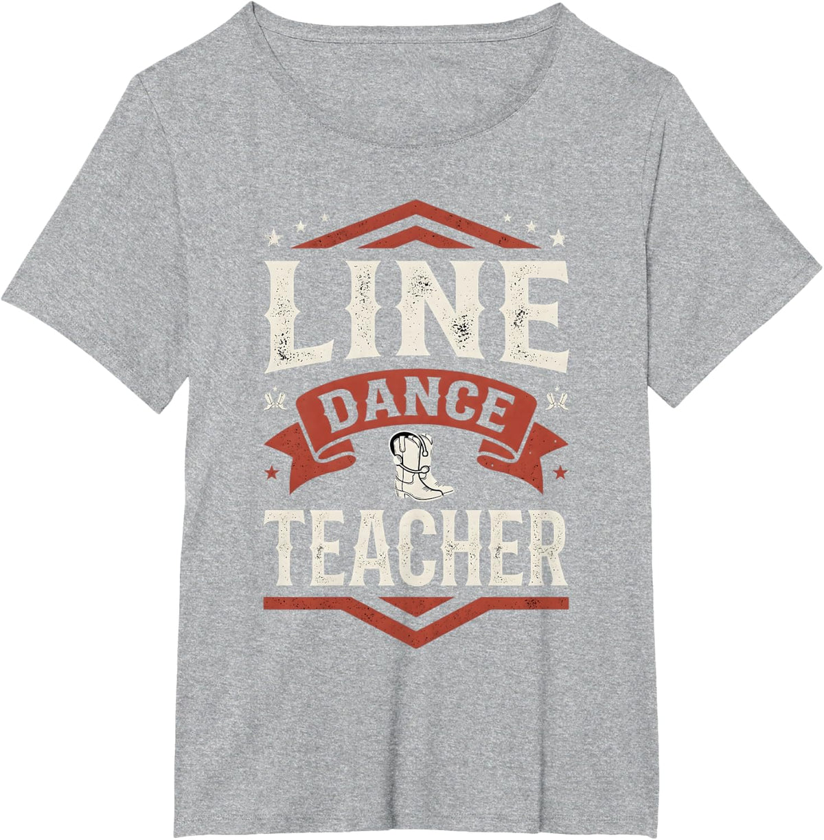 Line Dancing Teacher Line Dance Line Dancer T-Shirt - Heather Grey