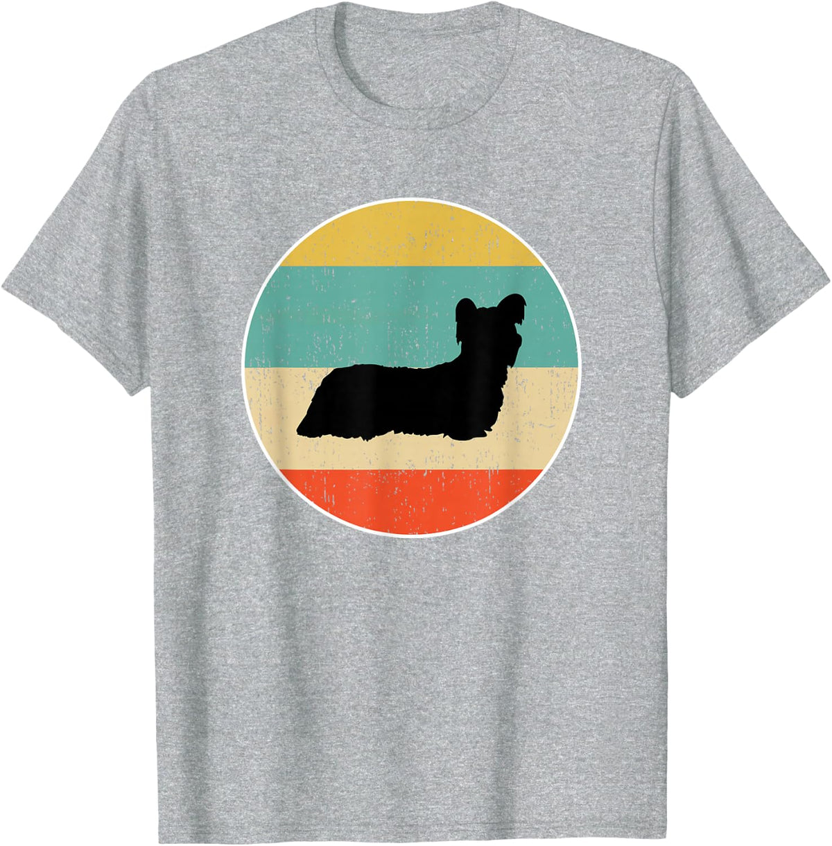 Skye Terrier Dog Shirt | Skye Terrier T-Shirt - Heather Grey